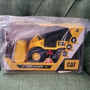 Tough Machines Toy Wheel Loader - Yellow